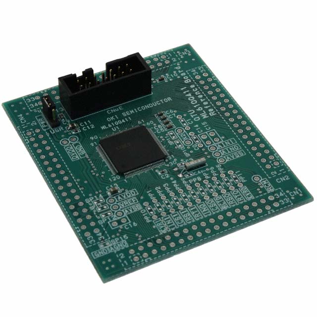ML610Q422 Lapis nX-U8/100 MCU 8-Bit Embedded Evaluation Board
